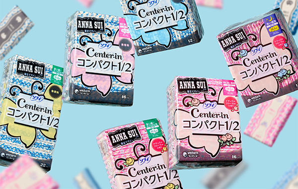 『ソフィ®センターインコンパクト1/2 ANNA SUIデザイン』限定発売!