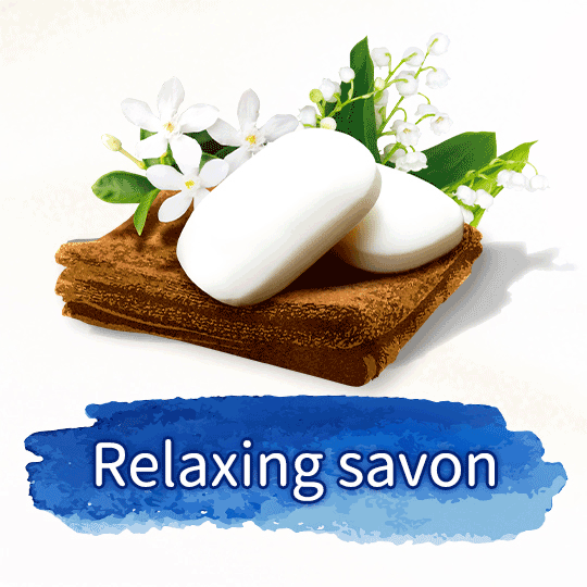 Relaxing savon