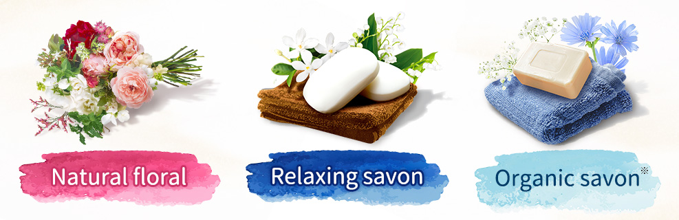 Natural floral Relaxing savon Organic savon