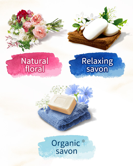 Natural floral Relaxing savon Organic savon