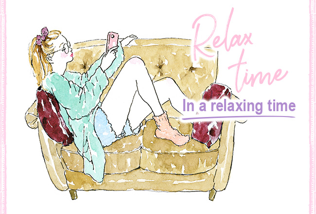In a relaxing time