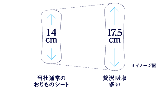 ちょっと大きめ17.5㎝