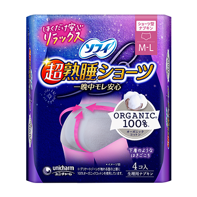 超熟睡®ショーツ 4コ入