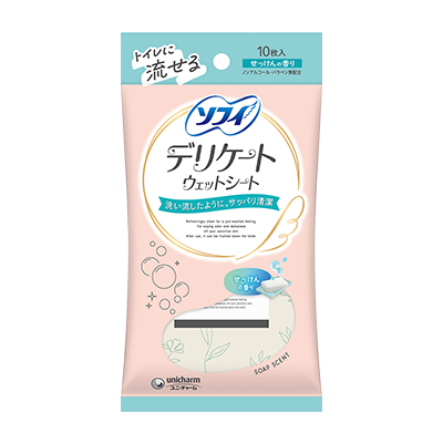 Sofy Delicate Wet Wipes　Sofy Delicate Wet Fresh Green Aroma