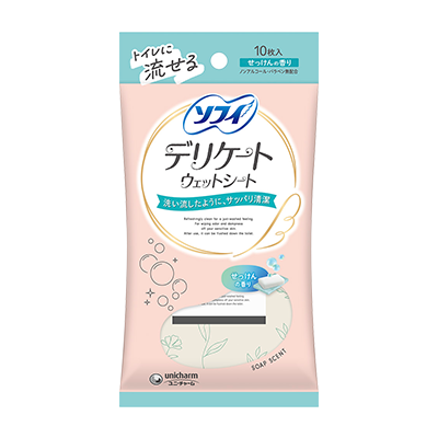 Sofy Delicate Wet Wipes　Sofy Delicate Wet Fresh Green Aroma