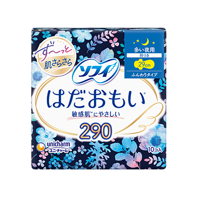 ソフィはだおもい®ふんわりタイプ　はだおもい®290　多い夜用