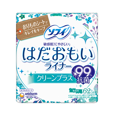 苏菲温柔肌<sup>(R)</sup>护垫　清洁PLUS