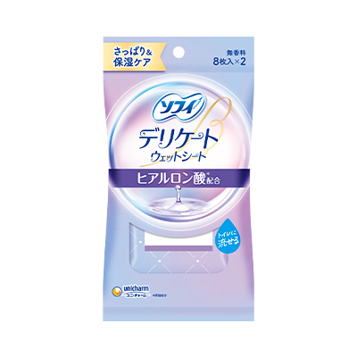 ソフィ デリケートウェットシートヒアルロン酸配合