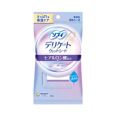 ソフィ デリケートウェットシートヒアルロン酸配合