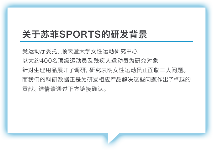 关于苏菲SPORTS的研发背景