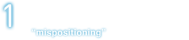 The main reason for the day-time leakage during menstruation is “mispositioning” 